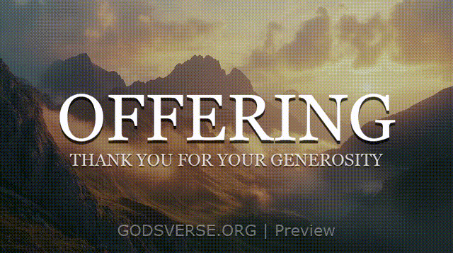 Offering motion background mountain majesty