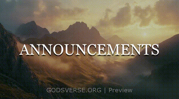 Announcements motion background mountain majesty