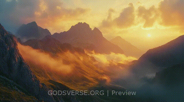 Blank motion background mountain majesty