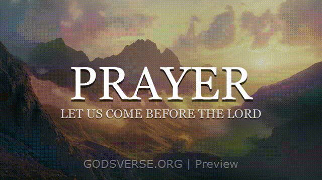 Prayer motion background mountain majesty