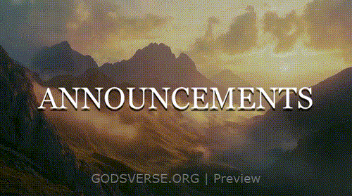 Announcements motion background mountain majesty