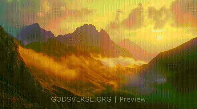 Blank motion background mountain majesty