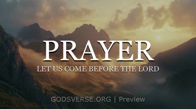 Prayer motion background mountain majesty
