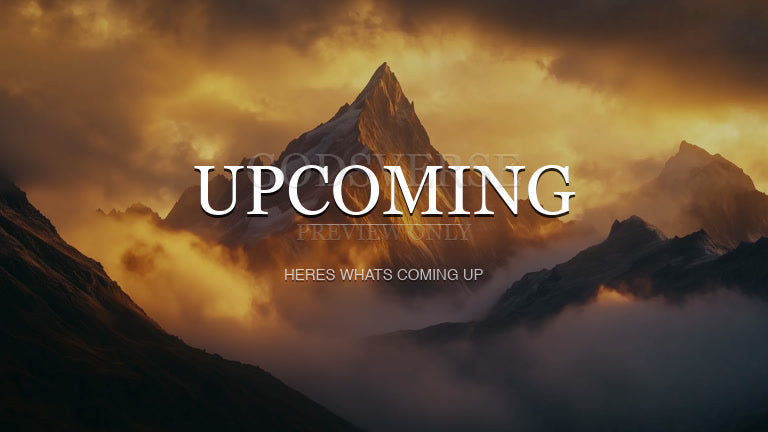 Upcoming worship background mountain majesty
