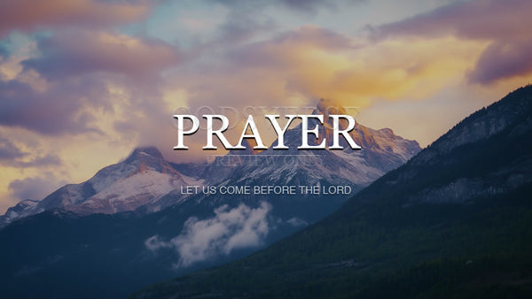 Prayer worship background mountain majesty