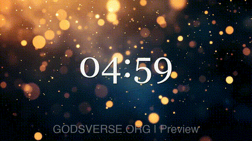 5-minute countdown timer Particle Worship