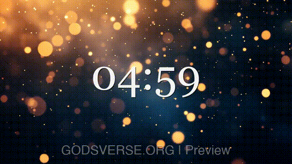 5-minute countdown timer Particle Worship