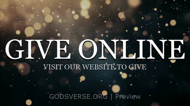 Give Online motion background particle worship