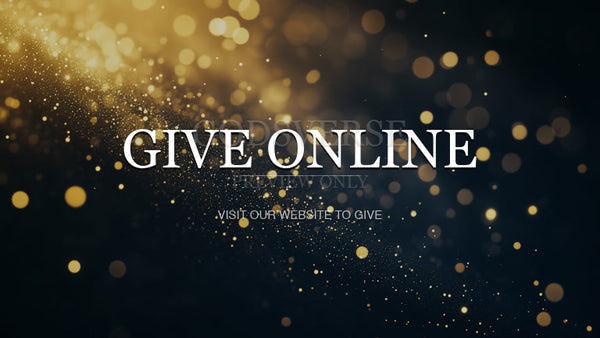 Give Online worship background particle worship