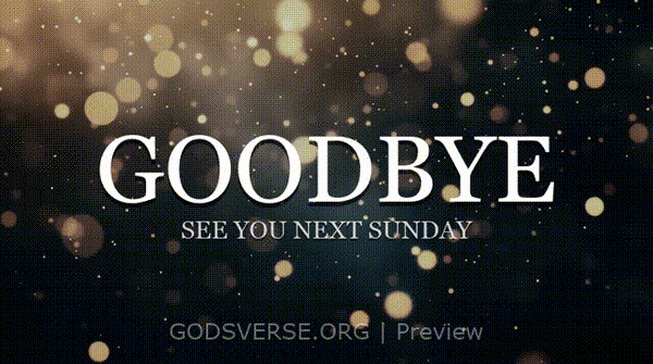 Goodbye motion background particle worship