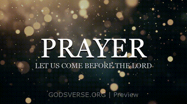 Prayer motion background particle worship