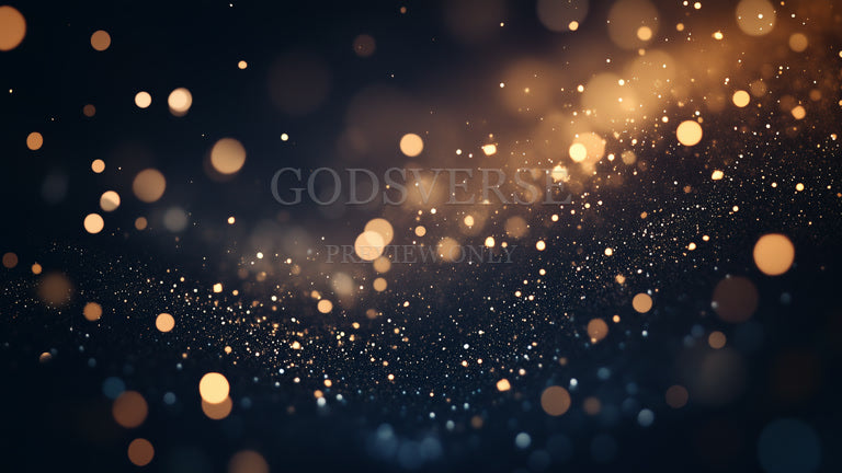 Blank worship background particle worship