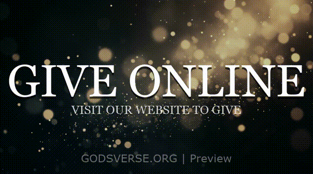 Give Online motion background particle worship