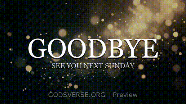 Goodbye motion background particle worship