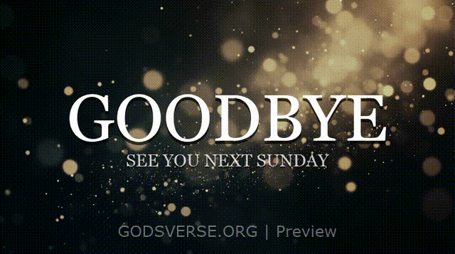 Goodbye motion background particle worship