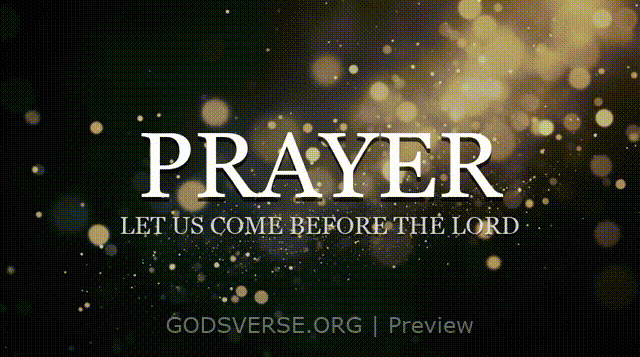Prayer motion background particle worship