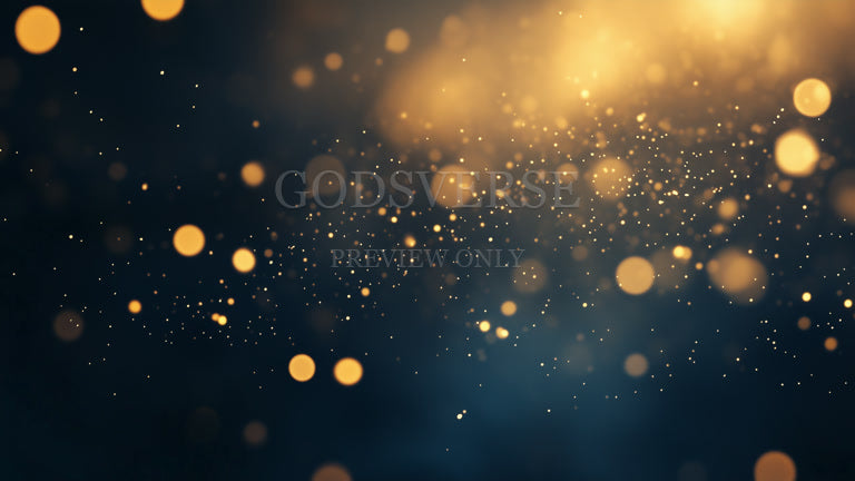Blank worship background particle worship