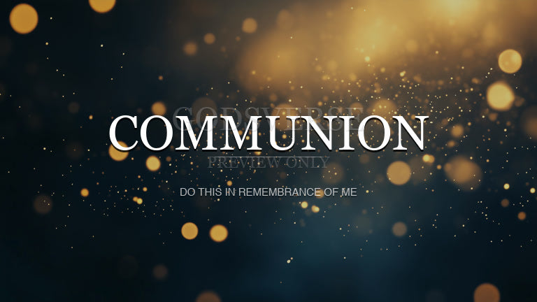 Communion worship background particle worship