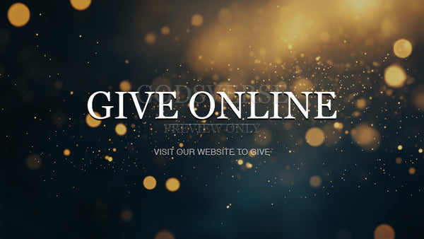 Give Online worship background particle worship