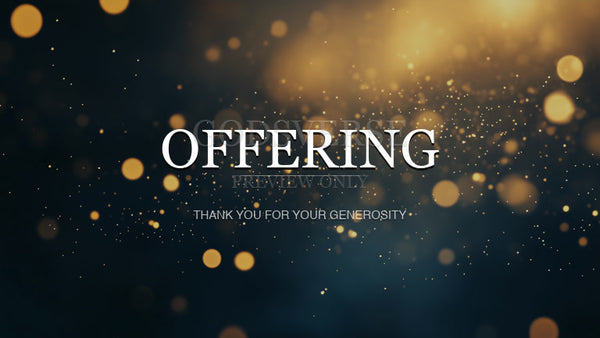 Offering worship background particle worship