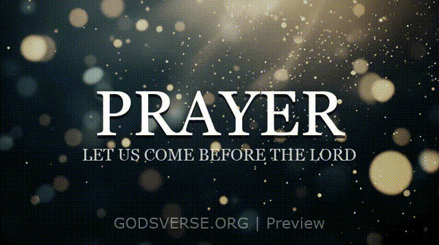 Prayer motion background particle worship