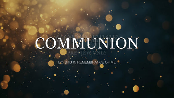 Communion worship background particle worship