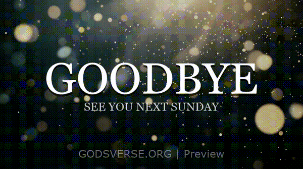 Goodbye motion background particle worship