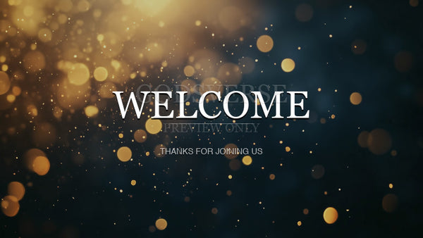 Welcome worship background particle worship