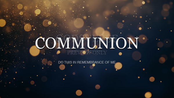 Communion worship background particle worship