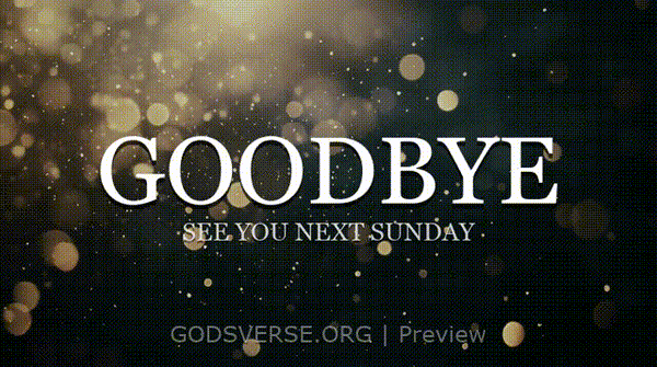 Goodbye motion background particle worship