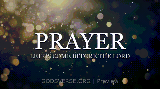 Prayer motion background particle worship