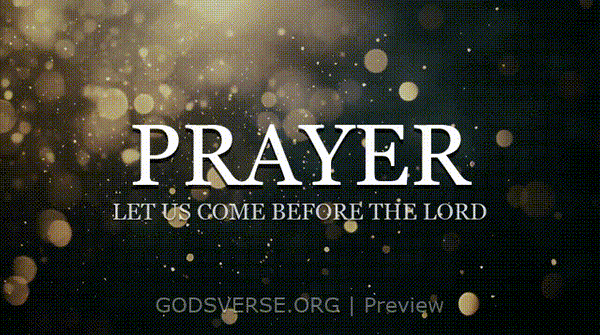 Prayer motion background particle worship