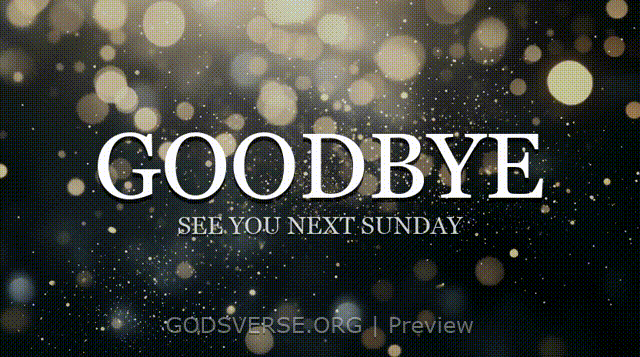 Goodbye motion background particle worship