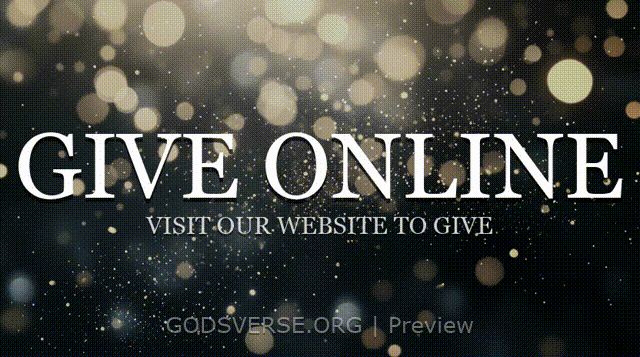 Give Online motion background particle worship