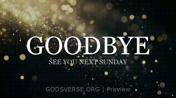 Goodbye motion background particle worship