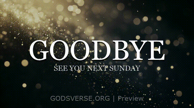 Goodbye motion background particle worship