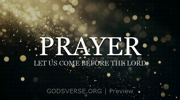 Prayer motion background particle worship