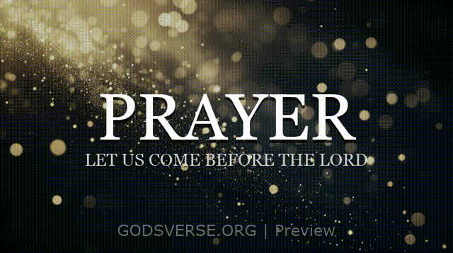 Prayer motion background particle worship