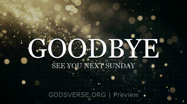 Goodbye motion background particle worship