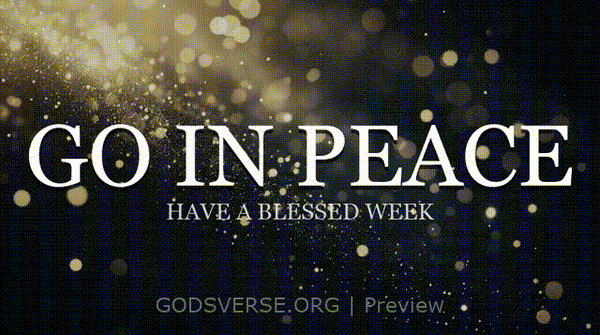 Go In Peace motion background particle worship