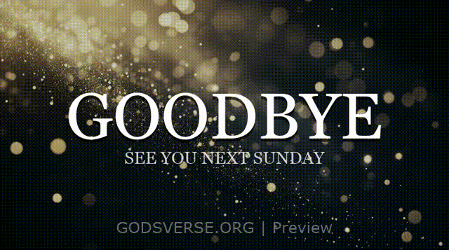 Goodbye motion background particle worship