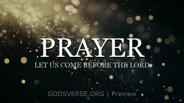Prayer motion background particle worship