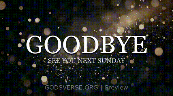 Goodbye motion background particle worship