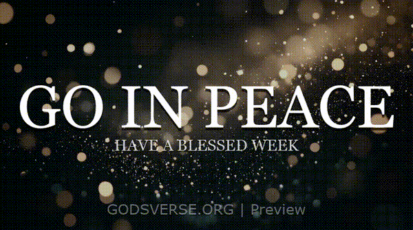 Go In Peace motion background particle worship