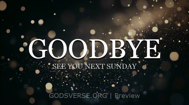 Goodbye motion background particle worship