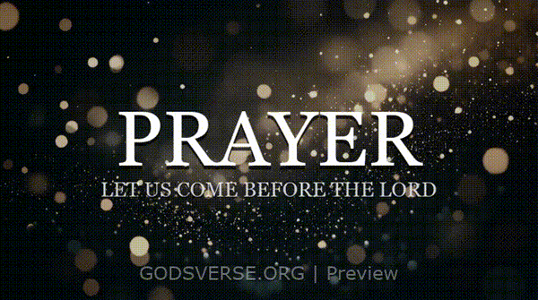 Prayer motion background particle worship