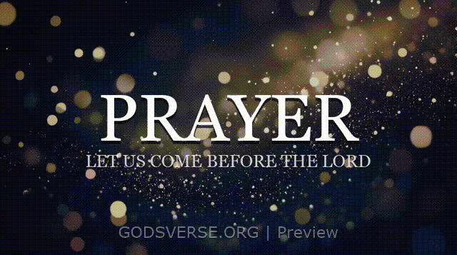 Prayer motion background particle worship