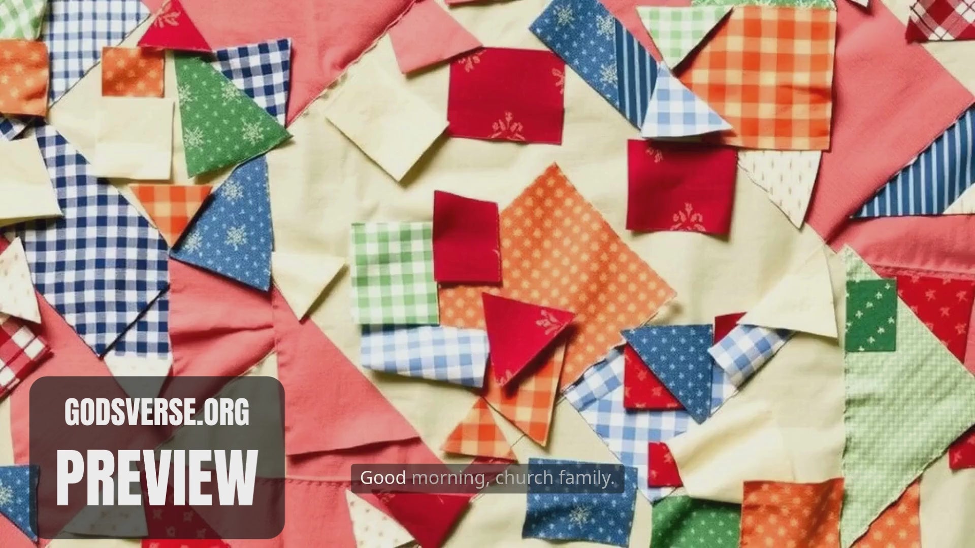 Devotional: Grandma made something strong from all the small, mismatched pieces