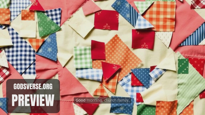 Devotional: Grandma made something strong from all the small, mismatched pieces