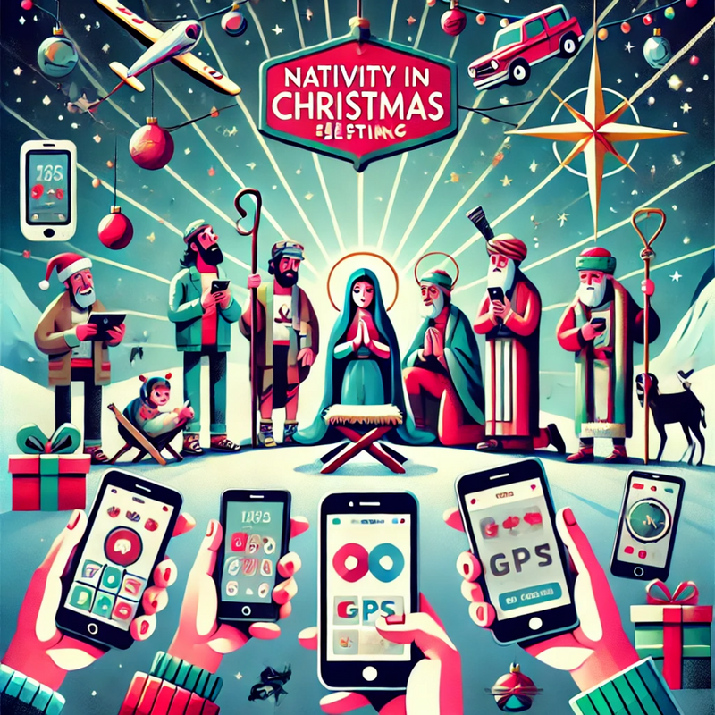 The Nativity in a Modern Setting — Christmas church skit cover image